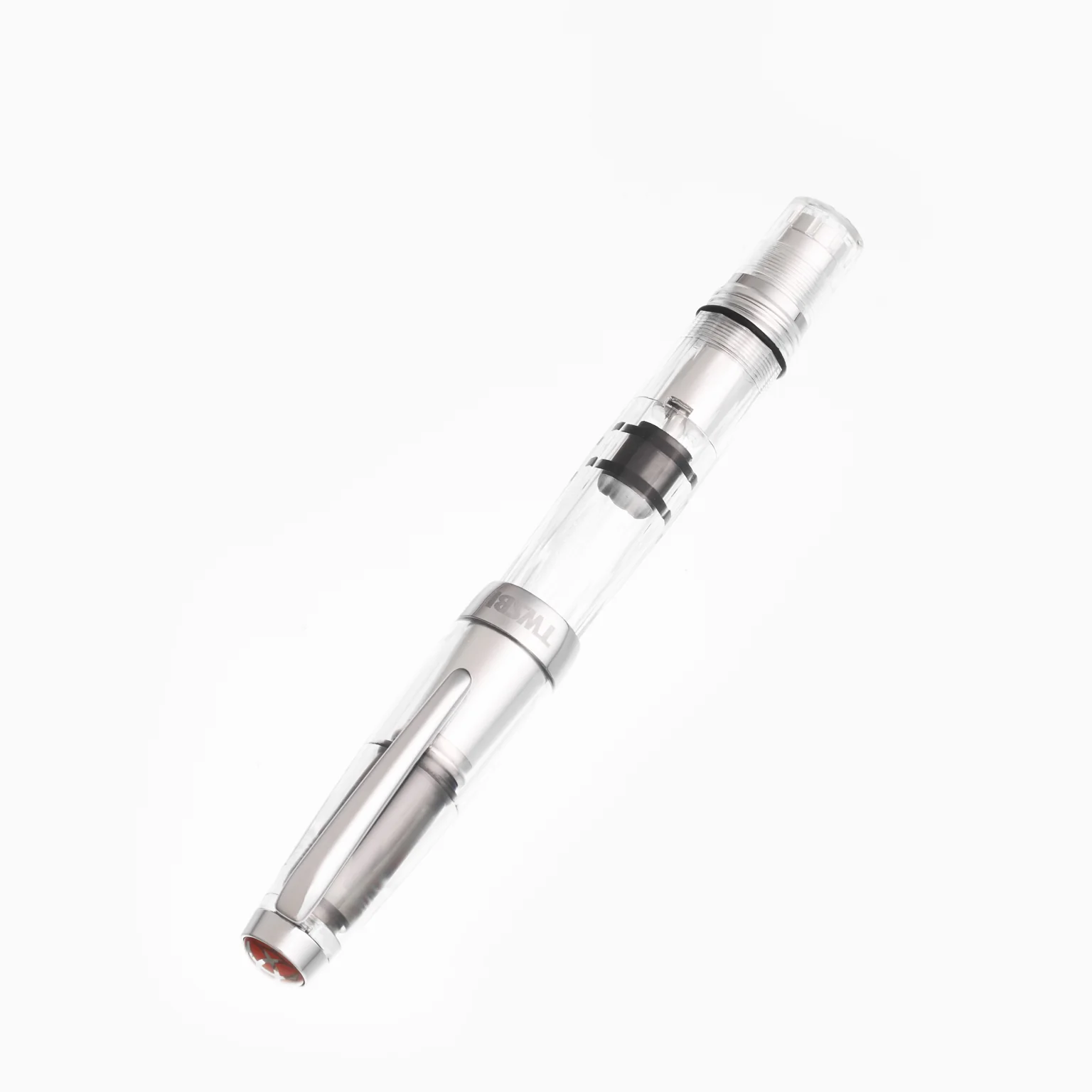 TWSBI Diamond Mini AL Silver Fountain Pen - Image 3